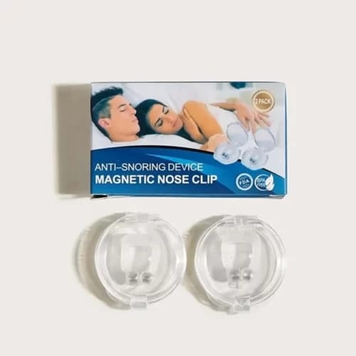 BUY 1 GET 1 FREE Anti Snore Devices, Silicone Magnetic Snore Stopper