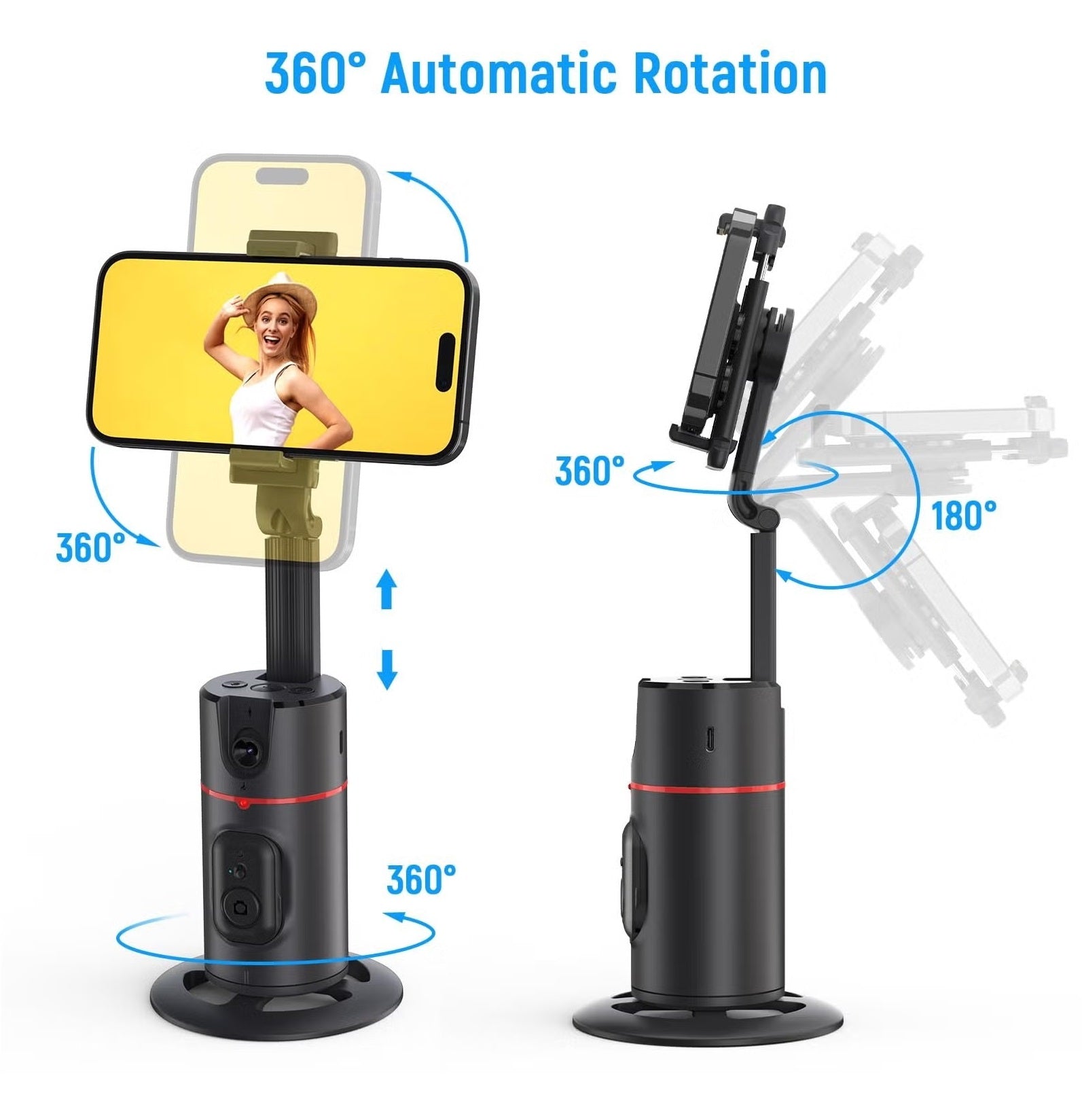 Auto Face Tracking Tripod with Remote Control