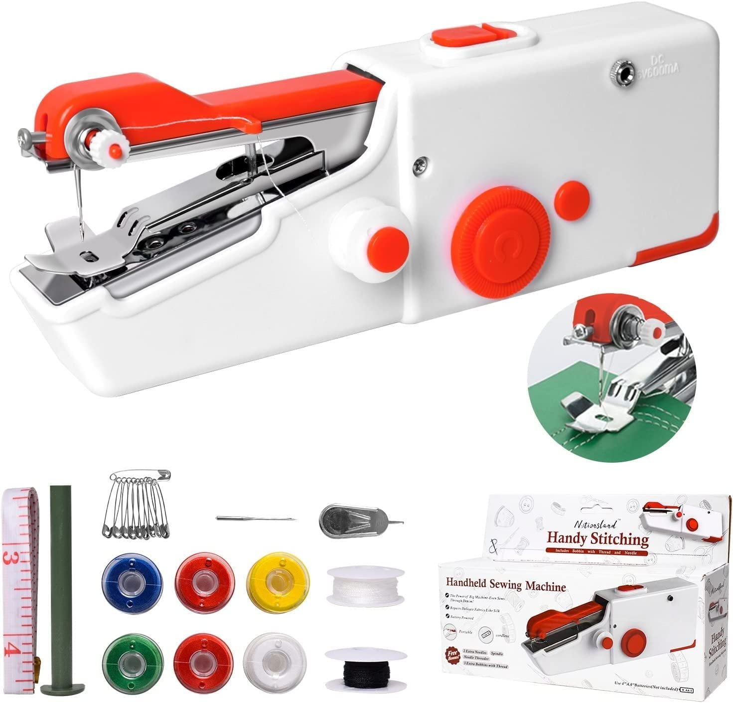 Mini Portable Electric Sewing Machine for Beginners