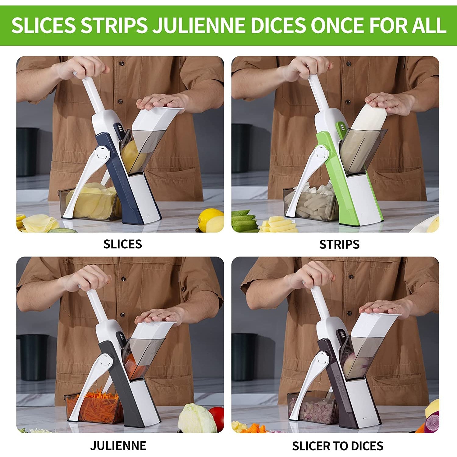 Manual Vegetable Cutter and Slicer