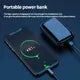 M19 EARBUDS TWS EARPHONE TOUCH CONTROL WIRELESS BLUETOOTH 5.1 HEADPHONES WITH MICROPHONE WITH FLASHLIGHT