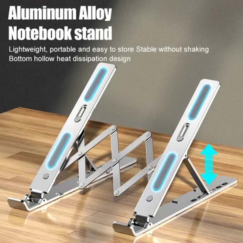 Foldable Laptop Stand Adjustable Portable Notebook Bracket Support