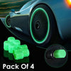 Car Luminous Tire Valve cap(4 pcs set)