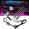 Car Interior Ambient Lighting Strip with Remote Control