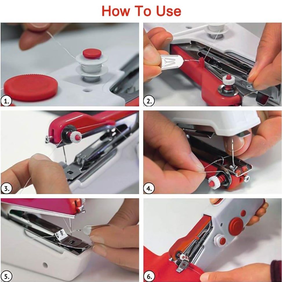 Mini Portable Electric Sewing Machine for Beginners