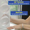 Double-Headed Spray Air Conditioner Fan 3 Speeds Rechargeable/USB Desk Air Cooler