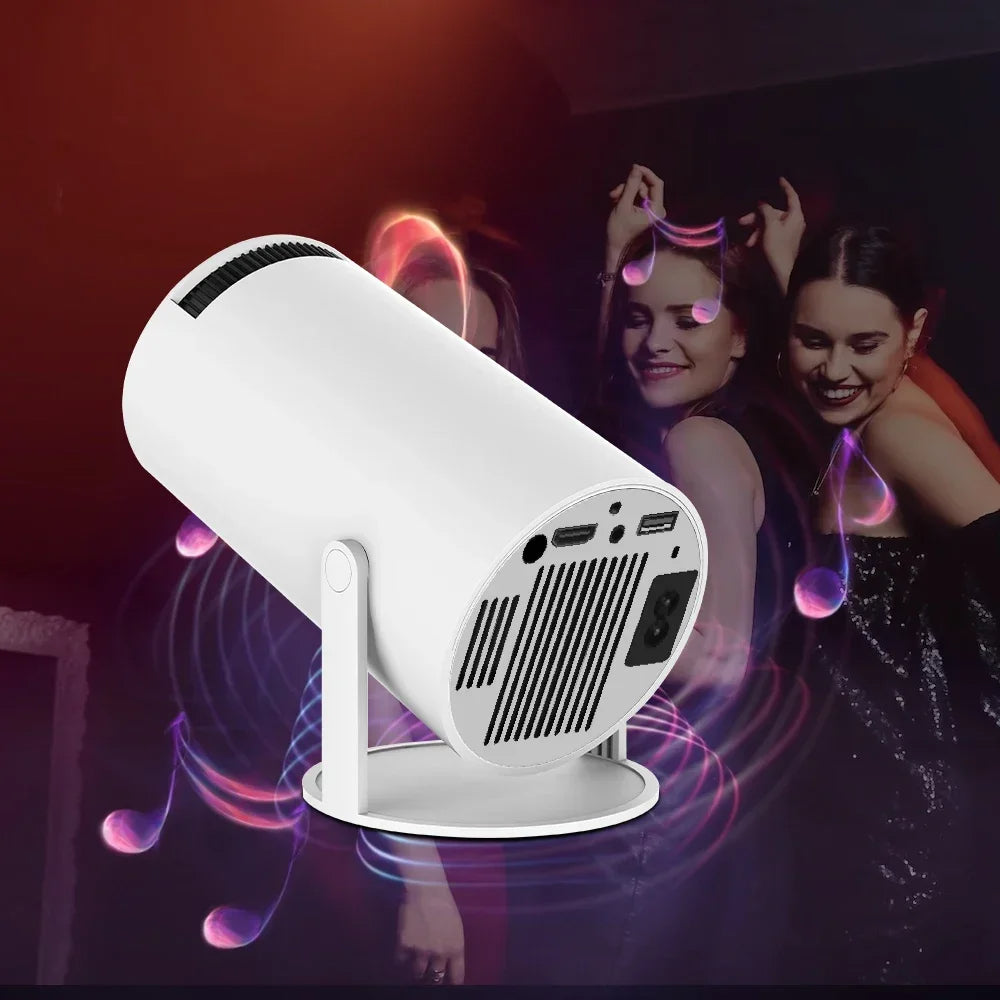 4K Android 11 Dual Wifi6 200 ANSI All winner H713 BT5.0 1080P 1280*720P Home Cinema Outdoor portable Projector