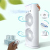 Double-Headed Spray Air Conditioner Fan 3 Speeds Rechargeable/USB Desk Air Cooler