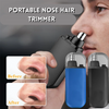 Nose Hair Trimmer Electric Nose Hair Shaver Portable Nose Hair Scraping Charging Double-edged Smooth Shaver Head