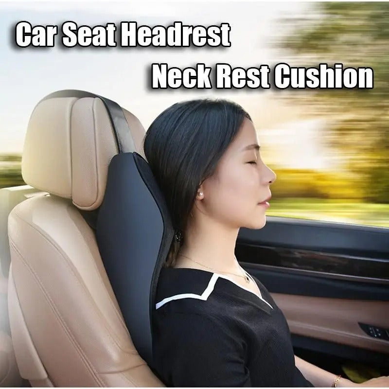 Car Seat Headrest & Neck Rest Cushion