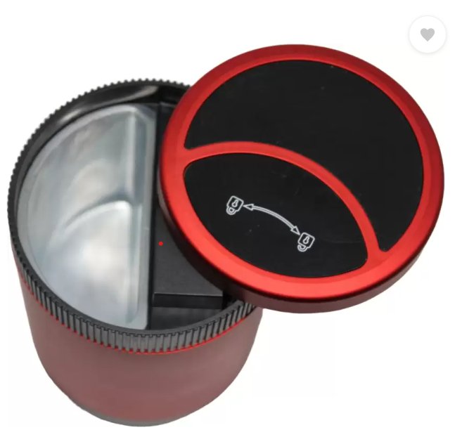 Car Cigarette Ashtray Cup With Lid Portable Detachable Vehicle Ashtray