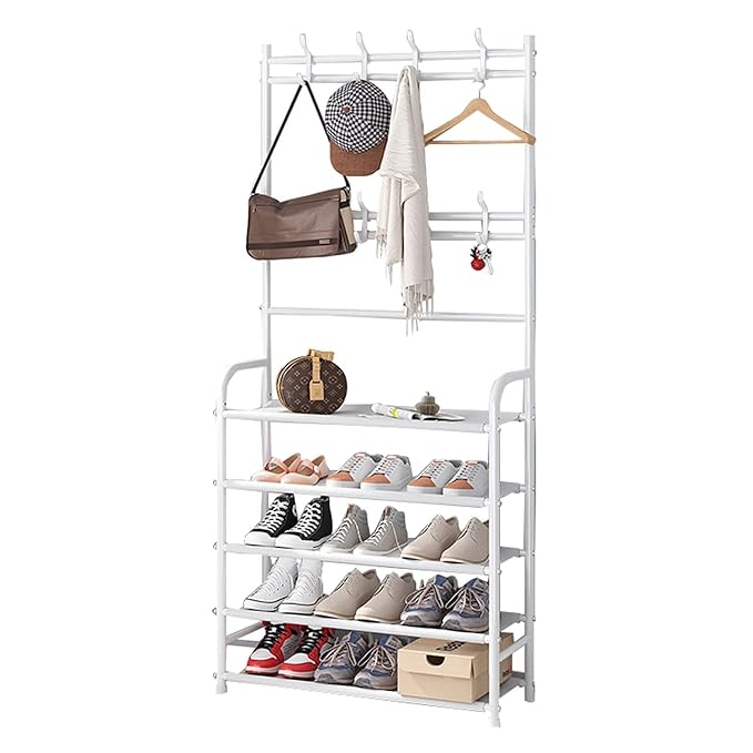 Shoe Multi-ayer Rack DIY Organizer Clothes Storage Load-bearing Organizer Hat Hanger Household Shoes Multifunctional Shoe Rack