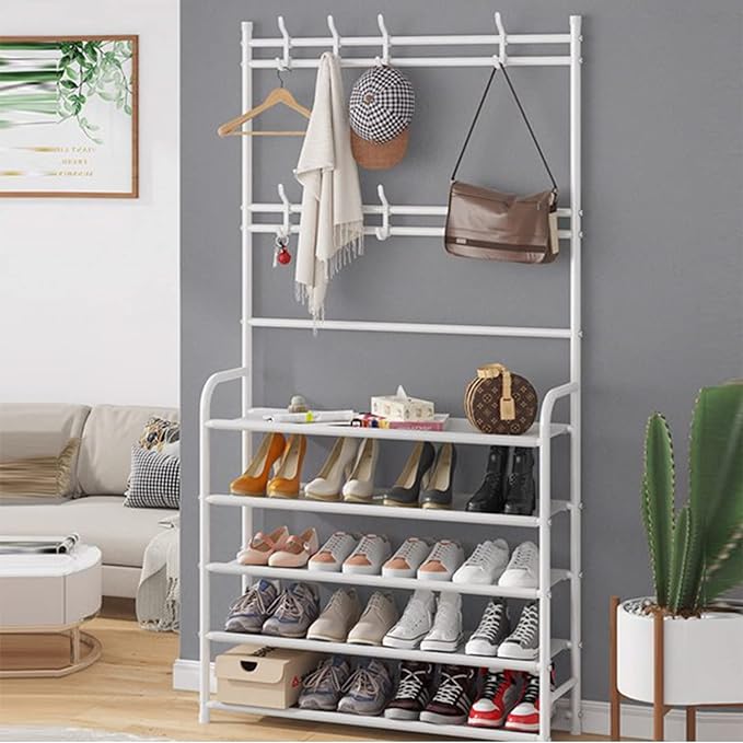 Shoe Multi-ayer Rack DIY Organizer Clothes Storage Load-bearing Organizer Hat Hanger Household Shoes Multifunctional Shoe Rack